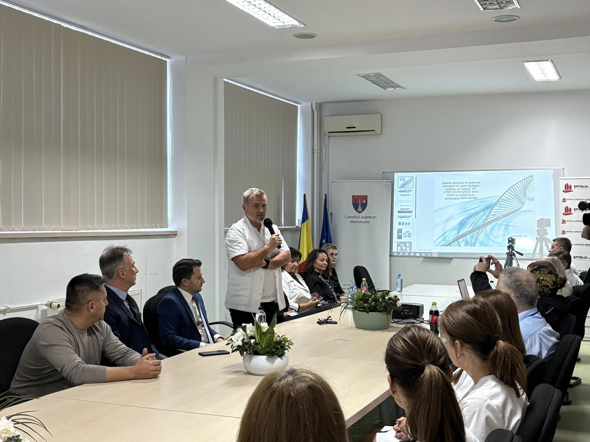 SJU „Dr. Constantin Opriș" Baia Mare a finalizat dotarea serviciului de anatomie patologică cu echipamente performante