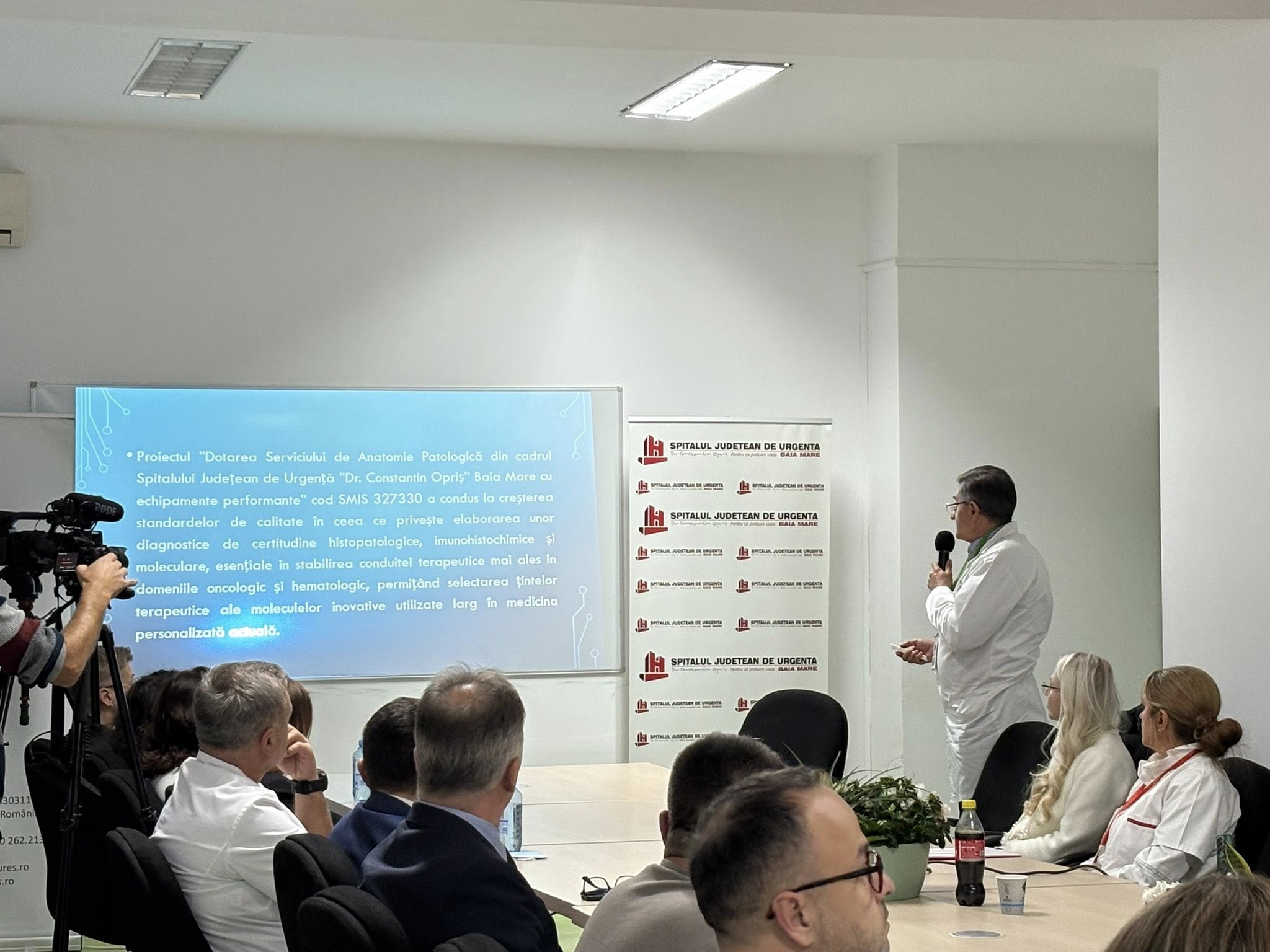 SJU „Dr. Constantin Opriș" Baia Mare a finalizat dotarea serviciului de anatomie patologică cu echipamente performante