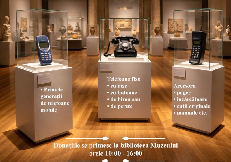 Muzeul Județean de Istorie și Arheologie Maramureș lansează o campanie inedită de donații: „Din ‘Alo?’ în albumul istoriei”