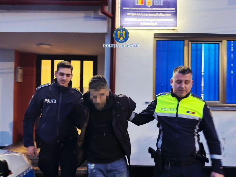 Tânăr reținut în Maramureș după ce a furat o mașină beat
