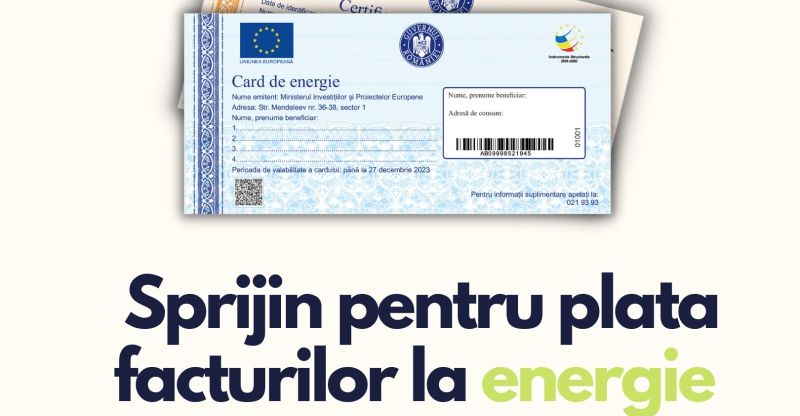 Tichetele de energie pentru consumatorii vulnerabili continuă până la finalul anului 2026