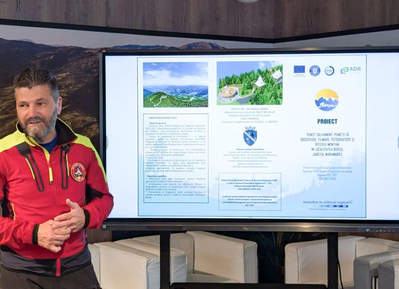 BORȘA - Investiție istorică de 3 milioane de euro la baza Salvamont Maramureș