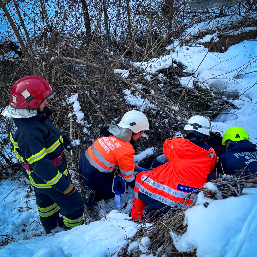 Exercițiu de amploare pentru alunecări de teren la Poieni