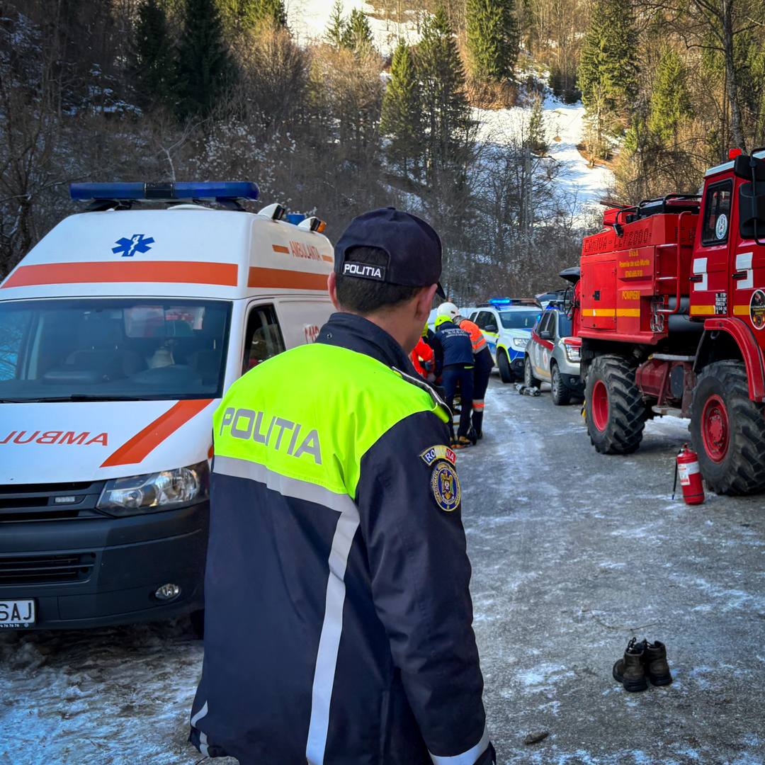 Exercițiu de amploare pentru alunecări de teren la Poieni