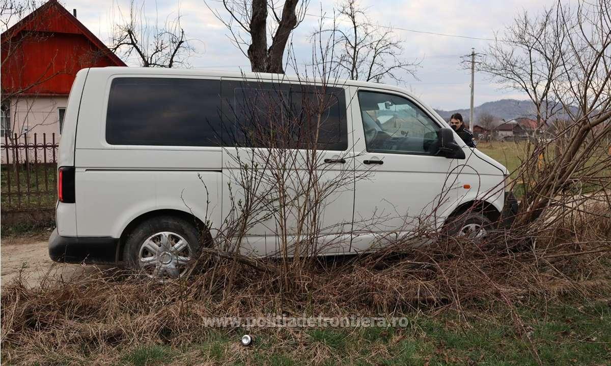 FOTO&VIDEO - Contrabandist arestat la Sighetu Marmației, după descinderi și urmărire în trafic