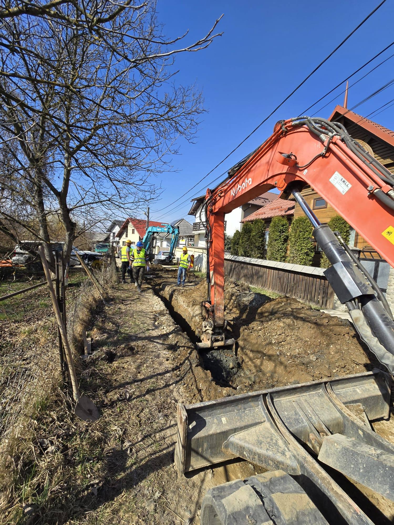 Lucrări de modernizare a rețelelor de apă și canalizare continuă în Sighetu Marmației