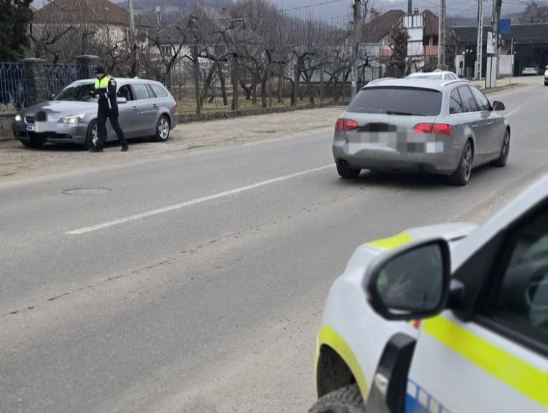 Sighetu Marmației - 59 de mașini verificate și 37 de amenzi aplicate în acțiune „Blocada”