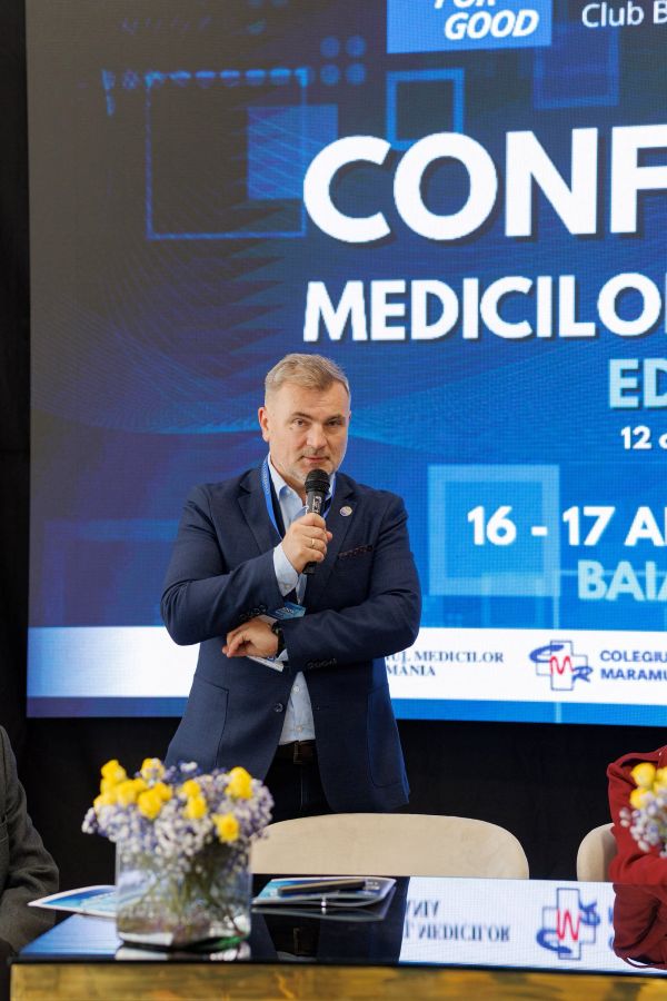 Spitalul Județean de Urgență „Dr. Constantin Opriș” Baia Mare, partener la prima ediție a Conferinței Medicilor Rotarieni