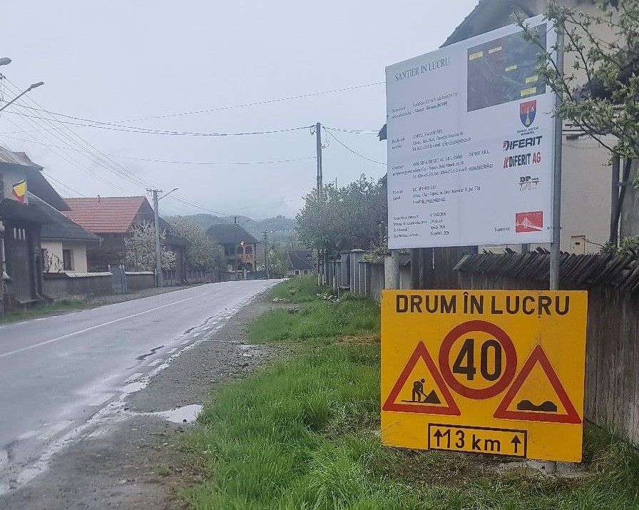 Vești bune - Încep lucrările de modernizare pe DJ 186, între Vadu Izei și Bârsana