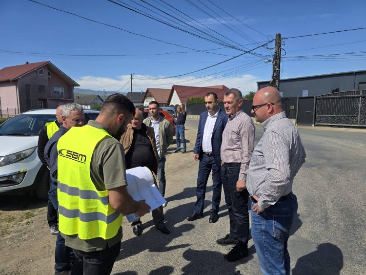 Sighetu Marmației - Încep lucrările la rețelele de apă și canalizare. Zece străzi intră în modernizare