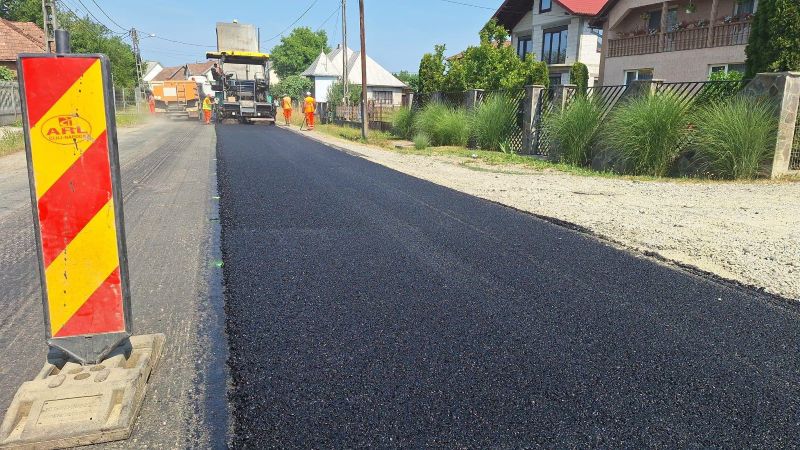Sighetu Marmației investește 20 de milioane de lei în reabilitarea principalelor artere. Lucrările ar urma să fie finalizate până la sfârșitul lunii iulie