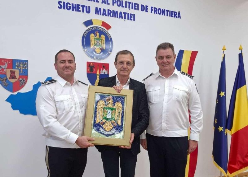 Academicianul Ioan-Aurel Pop s-a întors după 51 de ani la Poliția de Frontieră din Sighet. În 1975 a făcut aici stagiul militar ca grănicer