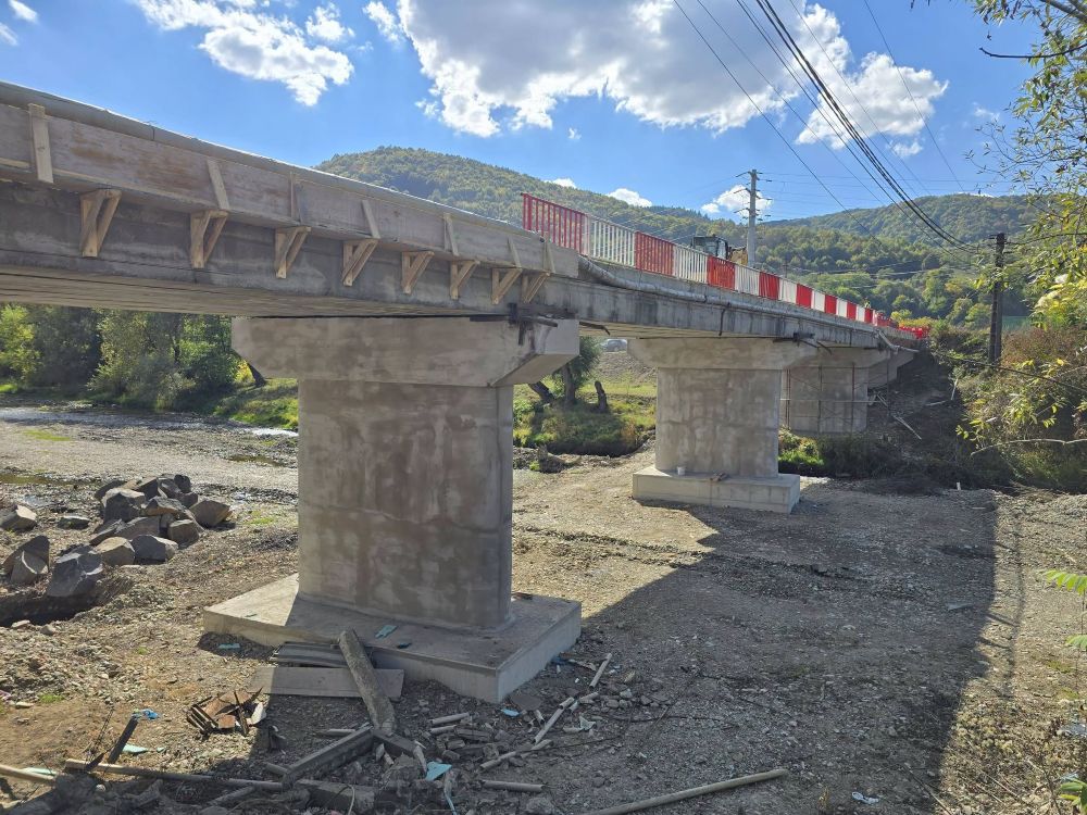 Lucrări de 828.600 de lei la Podul Abator din Sighetu Marmației. Podul este pus în siguranță printr-o intervenție de urgență