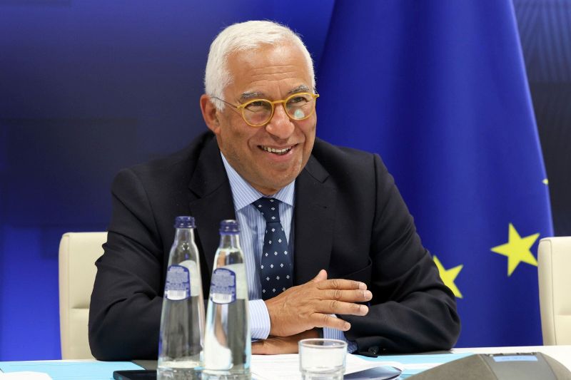 Nicușor Dan l-a primit la Palatul Cotroceni pe António Costa. Cei doi vor susține o conferință de presă comună