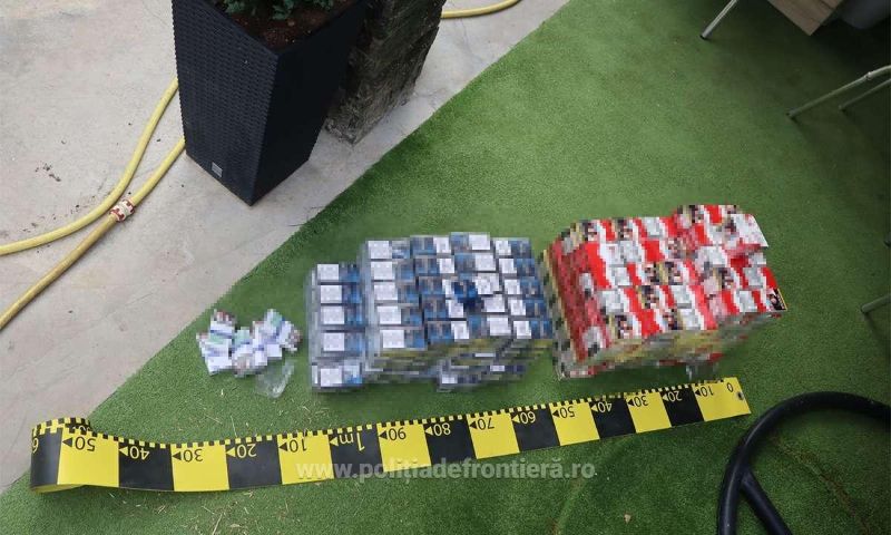 Percheziții în Baia Mare și Seini într-un dosar de contrabandă. Peste 40.000 de țigarete au fost descoperite