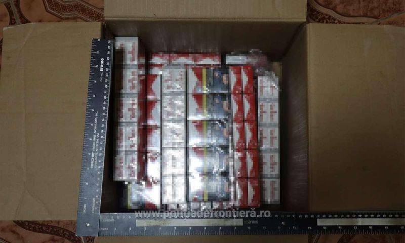 Percheziții în Baia Mare și Seini într-un dosar de contrabandă. Peste 40.000 de țigarete au fost descoperite