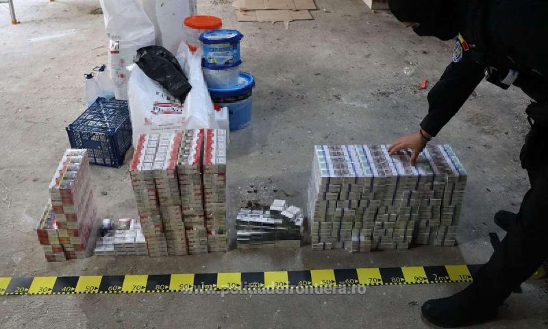 Percheziții în Baia Mare și Seini într-un dosar de contrabandă. Peste 40.000 de țigarete au fost descoperite