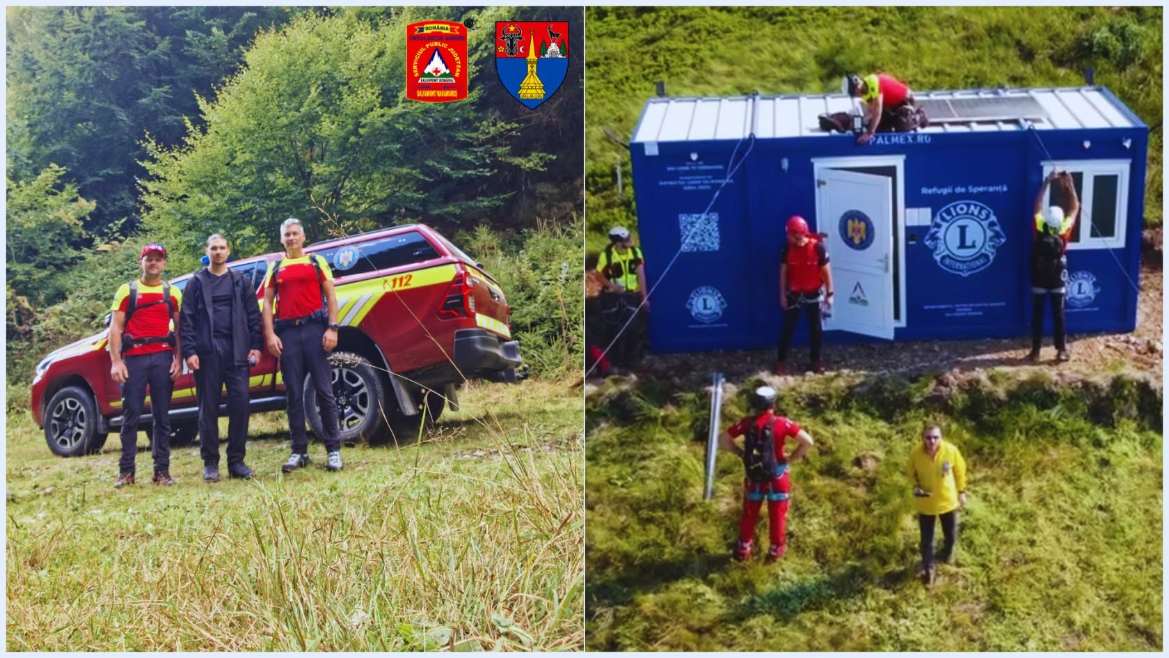 Refugiul Speranței de pe Pop Ivan, folosit pentru prima dată. Un tânăr ucrainean epuizat a fost salvat în timpul nopții