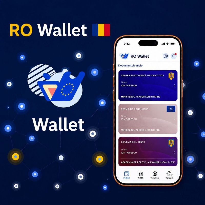 România pregătește RO Wallet, portofelul digital pentru acte. Buletinul, permisul și diplomele vor putea fi păstrate pe telefon