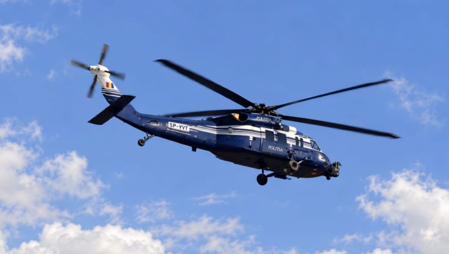 Traficul rutier din Maramureș va fi monitorizat din elicopter în 11 și 16 octombrie