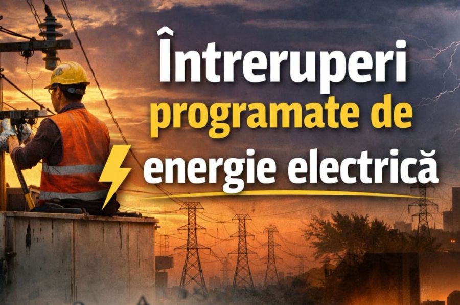Întreruperi de energie electrică în Sighetu Marmației. Mai multe zone din oraș vor rămâne fără curent