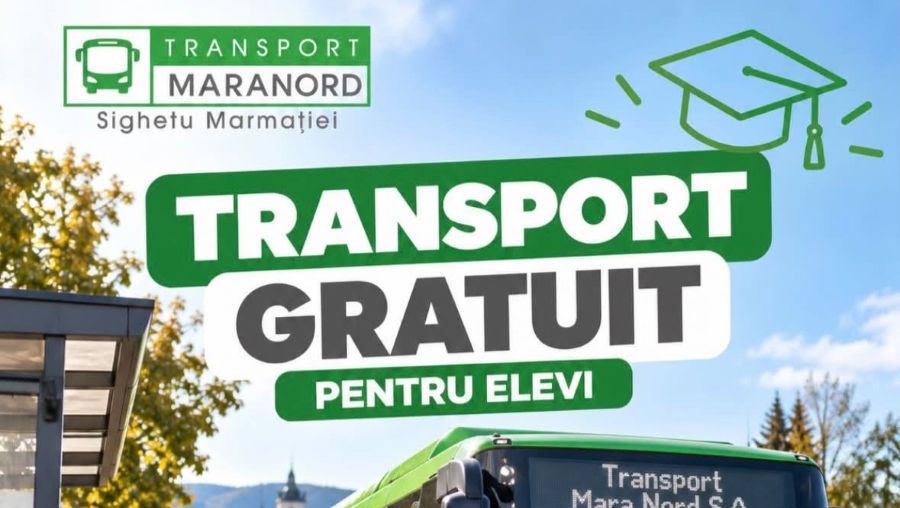 Elevii beneficiază de transport public gratuit în Sighetu Marmației. Unde se eliberează abonamentele și ce documente sunt necesare