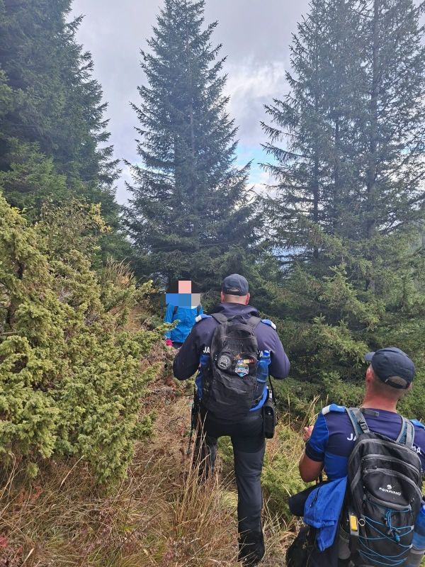 Turist rătăcit
